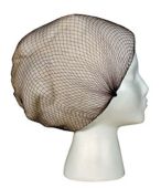 Cellucap HN4DB Nylon Hair Nets, 22", Dark Brown - 1440 / Case