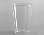 WNA T12 Comet 12 oz Tall Smooth Wall Tumblers, Rigid Plastic, Clear - 500 / Case