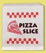 Fischer Paper 1014 Pizza Slice Sleeve Bag, 8-3/8" x 9" - 1000 / Case