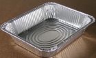 Pactiv Y6132XH Half Size Aluminum Foil Steam Table Pans, 11-3/4" x 9-3/8" x 4", 120 oz - 100 / Case