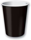 Creative Converting 56134B Touch of Color 9 oz Paper Hot / Cold Cups, Black Velvet - 240 / Case