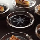 EMI Yoshi CC006 Caterer's Collection 6" Plastic Dessert Plates, Clear - 240 / Case