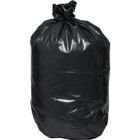 Genuine Joe 01533 31-33 Gallon Trash Can Liners / Garbage Bags, 1.5 Mil, 33" x 40", Black - 100 / Case