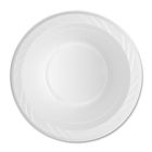 Genuine Joe 10424 12 oz Plastic Bowls, White - 1000 / Case