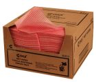 Chicopee 8311 Chix Wet Wipes, 11.5" x 24", Pink Stripe - 200 / Case