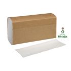 Essity MB540A Tork Universal Multifold Paper Hand Towels, 1 Ply, White - 4000 / Case