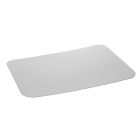 Pactiv YL788 Board Lids for Pactiv 1.5 lb, 2.25 lb Oblong Aluminum Foil Carryout Containers - 400 / Case
