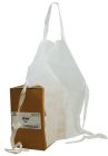 Chicopee 0272 Chix Disposable Aprons, 32" x 27", White - 100 / Case