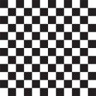 McNairn Packaging 110846 Black Checkered Basket Liners, Dry Waxed Paper, 12" x 12" - 2000 / Case