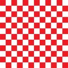 McNairn Packaging 110840 Red Checkered Basket Liners, Dry Waxed Paper, 12" x 12" - 2000 / Case