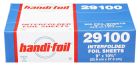 HFA 29100 Handi-foil Aluminum Foil Sheets, 9" x 10.75" - 2400 / Case