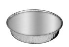 HFA 2046-30-250W Handi-foil 9" Aluminum Foil Carryout Containers and Board Lids, 48 oz - 250 / Case