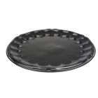 Pactiv 9818K SmartLock Caterware 18" Plastic Trays, Black - 50 / Case