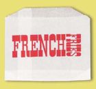 Fischer Paper 601-FF3 Small French Fry Bags, 4.5" x 3.5" - 2000 / Case 