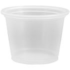 Dart 100PC 1 oz Conex Complements Plastic Portion / Medicine Cups, Polypropylene, Clear - 2500 / Case