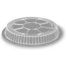 HFA 2058DL-500 Plastic Dome Lid for Handi-foil 8" Round Aluminum Containers, Clear - 500 / Case