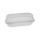 Pactiv YCI81048 ClearView Plastic Hoagie Containers, 8.5" x 4" x 2.5", Clear - 250 / Case