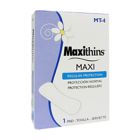 MaxiThins Sanitary Napkin Pad in No. 4 Vending Machine Box - 250 / Case
