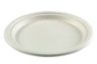 AmerCareRoyal PL-09-NPFA Primeware 9" Molded Fiber Plates, Bagasse, White / Natural - 500 / Case