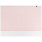 McKesson Diagnostic / ECG Recording Paper, Thermal, 8-1/4" x 183', Z-Fold Red Grid - 1000 / Case