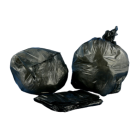 Aluf Plastics RP6-6171XH 55 Gallon Garbage Bags / Trash Can Liners, 22" x 16" x 58", Black - 100 / Case