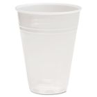 Boardwalk TRANSCUP7 7 oz Plastic Cold Cups, Polypropylene, Translucent - 2500 / Case