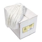 Boardwalk 224R Wet Mop Heads, Premium Cut-End Rayon, 24 oz, White - 12 / Case