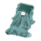 Boardwalk 502GN Super Loop Wet Mop Heads, Cotton / Synthetic, Medium, Green - 12 / Case