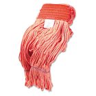 Boardwalk 503OR Super Loop Wet Mop Head, Cotton / Synthetic, Large, Orange - 12 / Case