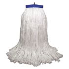 Boardwalk 732R Wet Mop Heads, Lie-Flat, Rayon, 32 oz, White - 12 / Case