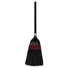 Boardwalk 930BP Janitor Broom, Flagged Tip Poly, 57-58-1/2", Natural / Black - 12 / Case