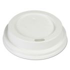 Boardwalk HOTWH8 Plastic Dome Lid for Boardwalk 8 oz Hot Cups, White - 1000 / Case