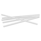 Boardwalk JSTU775T50 7.75" Plastic Jumbo Straws, Unwrapped, Translucent - 12500 / Case
