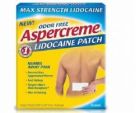Aspercreme Odor Free Topical Pain Relief 4% Strength Lidocaine Patch - 5 / Case