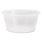Dart 325PC 3.25 oz Conex Complements Plastic Portion / Medicine Cups, Polypropylene, Contact Clear - 2500 / Case