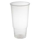 Dart Solo 32P 32 oz Conex ClearPro Plastic Pedestal Cold Cups, Polypropylene, Clear - 500 / Case