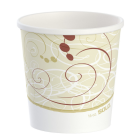 Solo H4165-J8000 16 oz Flexstyle Symphony Paper Food Containers - 500 / Case