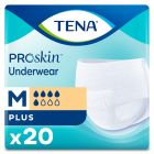TENA ProSkin Pull Up Underwear, Medium (34 to 44 in.), Plus - 20 / Case