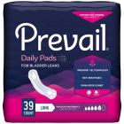 Prevail Daily Pads for Bladder Leaks, Long, Maximum - 156 / Case