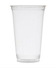 Fabri-Kal GC20NT 20 oz Greenware Corn Based Plastic Cold Cups, Clear - 1000 / Case