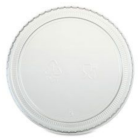 Genuine Joe 19065 Lid for Genuine Joe 4 oz, 5 oz Plastic Portion Cups, Clear - 2500 / Case