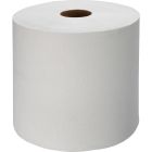 Genuine Joe 22900 Hardwound Roll Paper Hand Towels, Recycled, 7-7/8" x 1000', White - 6 / Case