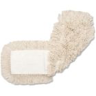 Genuine Joe 48503 48" Cotton Dust Mop Head Refill - 12 / Case
