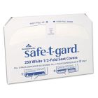 Georgia-Pacific 47046 Half Fold Toilet Seat Covers, White - 5000 / Case