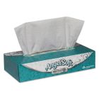 Georgia-Pacific 48580 Angel Facial Tissue, 2 Ply, 100 Tissues / Flat Box, 8.88" x 7.75", White - 30 / Case
