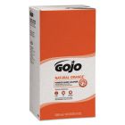 GOJO 7556 Natural Orange Pumice Hand Cleaner, Citrus, 5000 mL Refill - 2 / Case