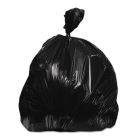 Heritage H4832TKX01 AccuFit 16 Gallon Trash Can Liners / Garbage Bags, 1 Mil, 24" x 32", Black - 250 / Case