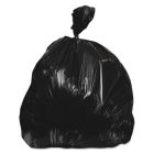 Heritage H6036HK 30 Gallon Trash Can Liners / Garbage Bags, 30" x 36", 0.65 Mil, LLDPE, Black - 250 / Case