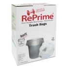Heritage H8053TCRC1 AccuFit 55 Gallon Trash Can Liners / Garbage Bags, 0.9 Mil, 40" x 53", Clear - 150 / Case