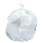 Heritage Z6037LNR01 30 Gallon Trash Can Liners / Garbage Bags, 30" x 37", 8 Mic, HPDE, Natural - 500 / Case